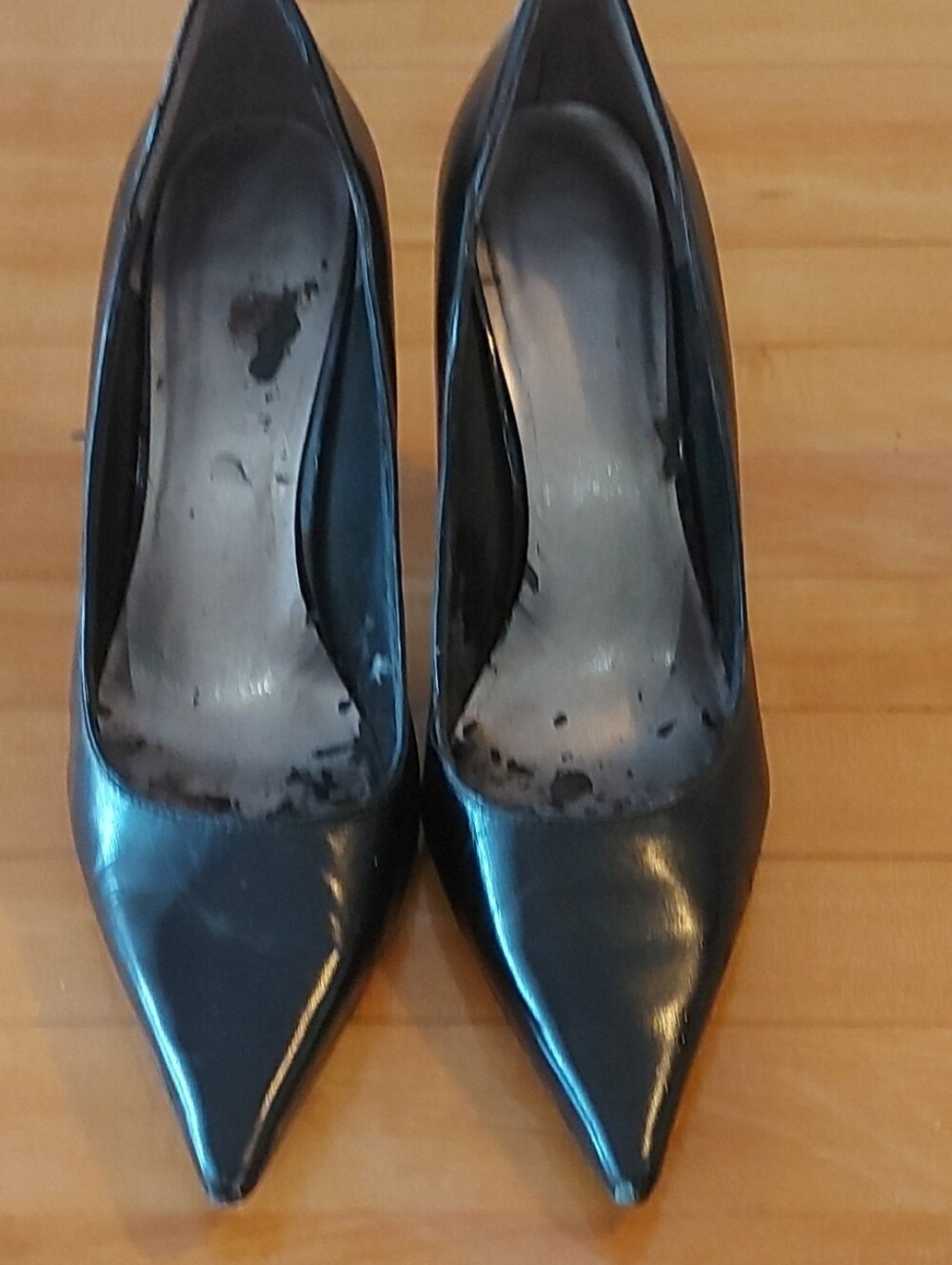 Nine West Black Pointed Toe Pumps